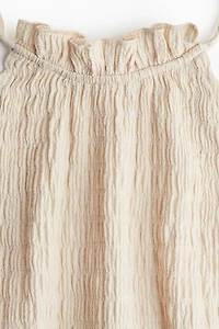 Textured Halterneck Top