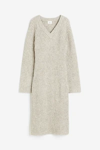 Rib-knit Dress