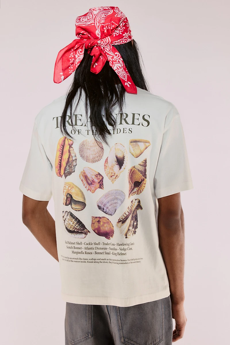 T-shirt imprimé Coupe Flottante
