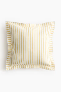 Linen-Blend Cushion Cover
