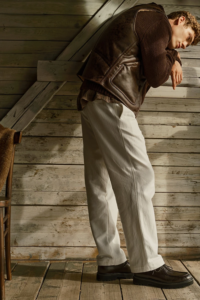 Relaxed Fit Twill Pants