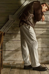 Relaxed Fit Twill Pants