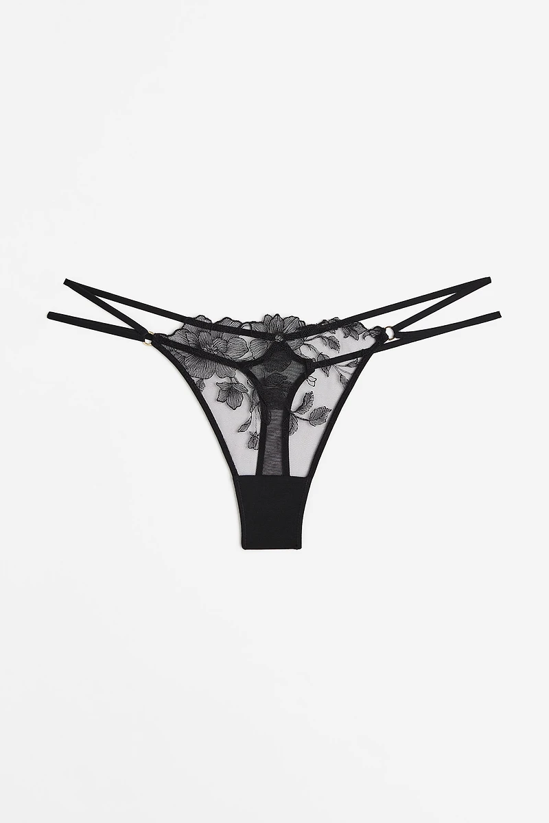 Culotte Thong en dentelle