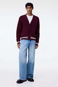 Loose-Fit Boxy Cardigan