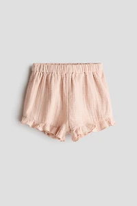 Short en mousseline de coton