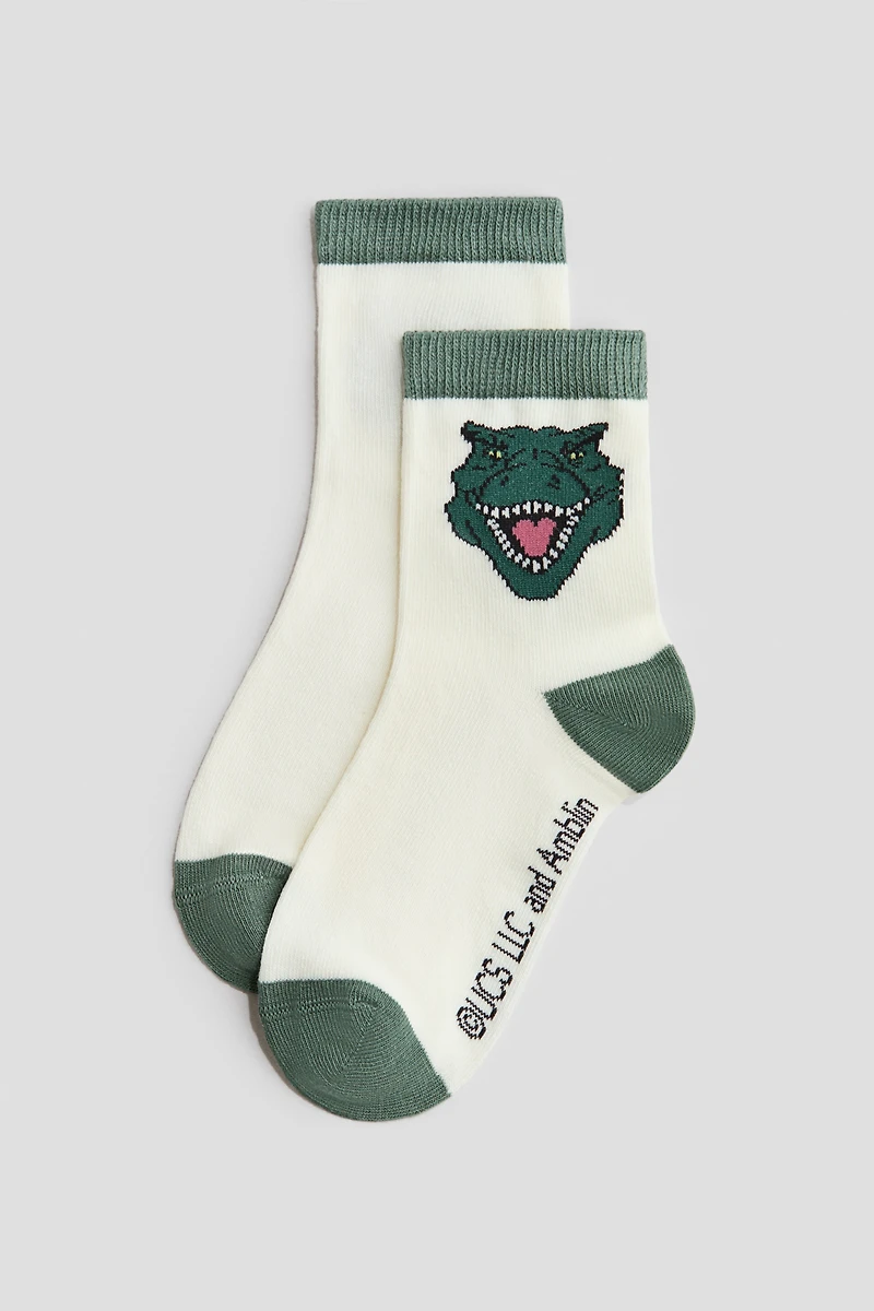 5-Pack Patterned Socks