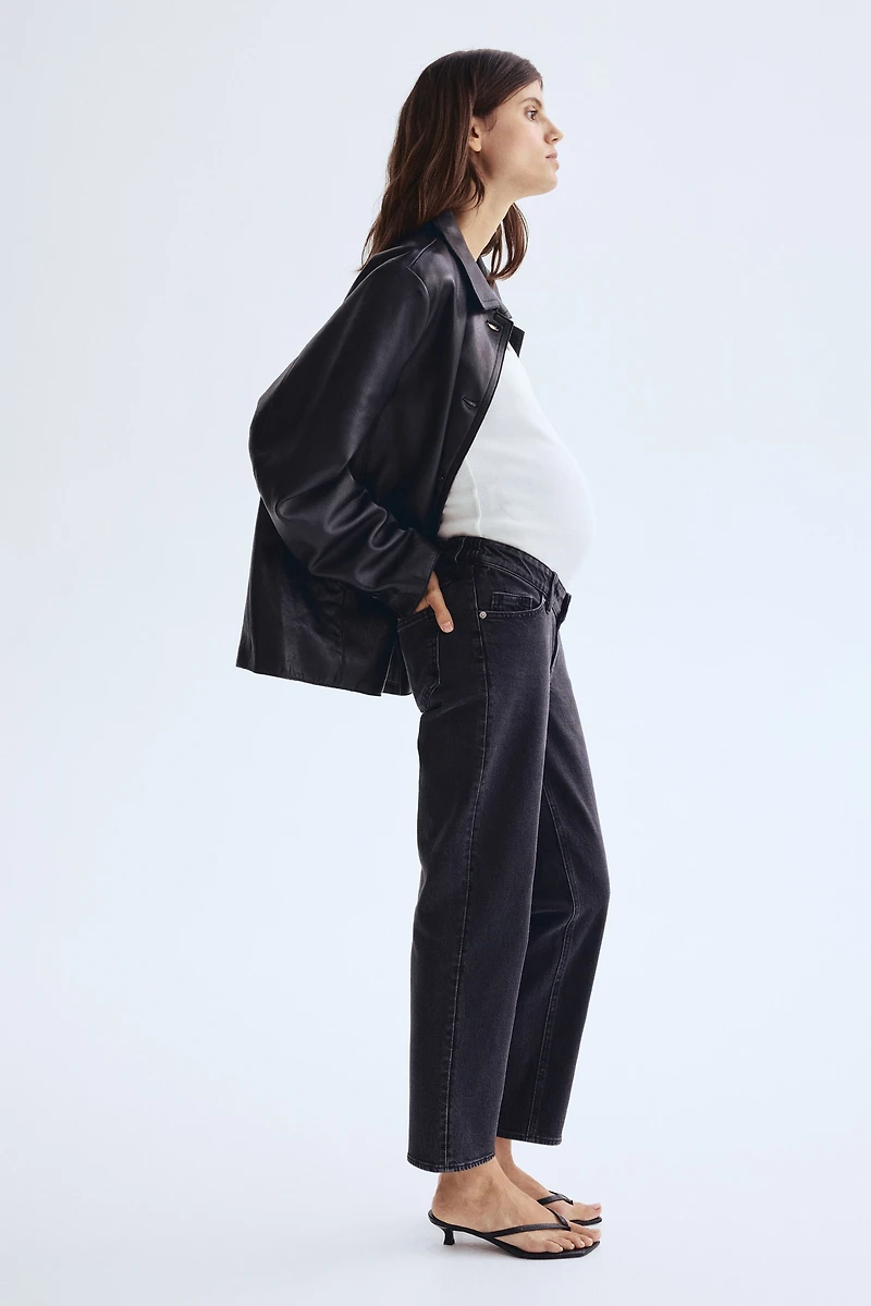 MAMA Before & After Straight Low Ankle Jeans