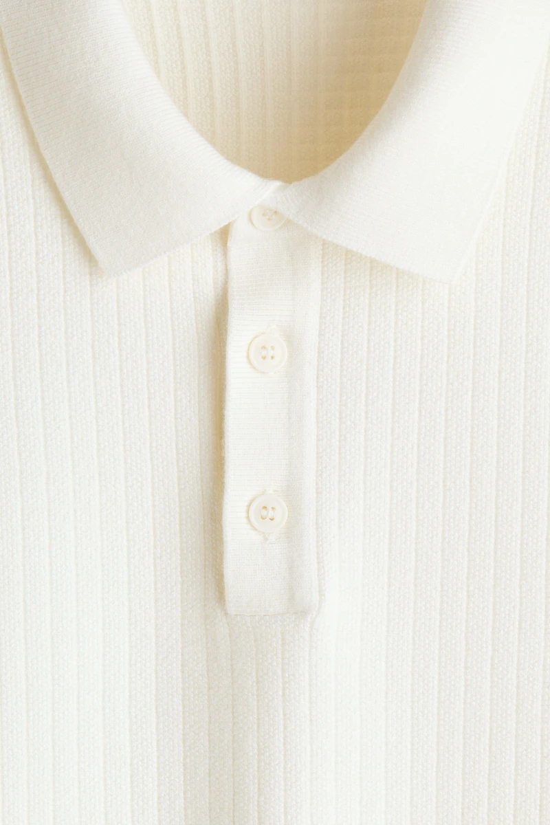 Polo Coupe Classique en maille texturée