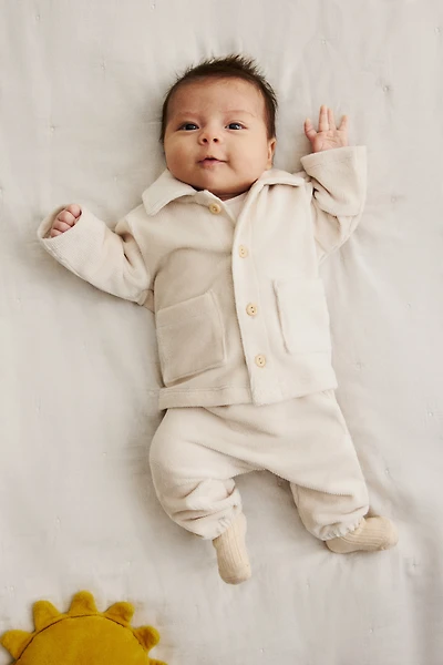 Ensemble 2 pièces en velours côtelé