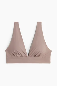 Padded Soft-Cup Microfiber Bra
