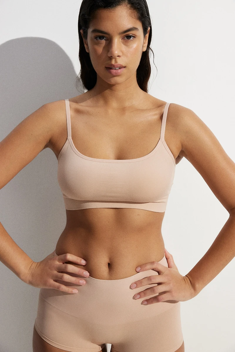 Bustier coussiné sans coutures