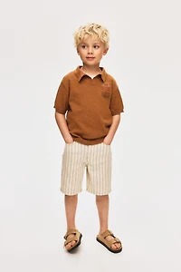 Knit Polo Shirt