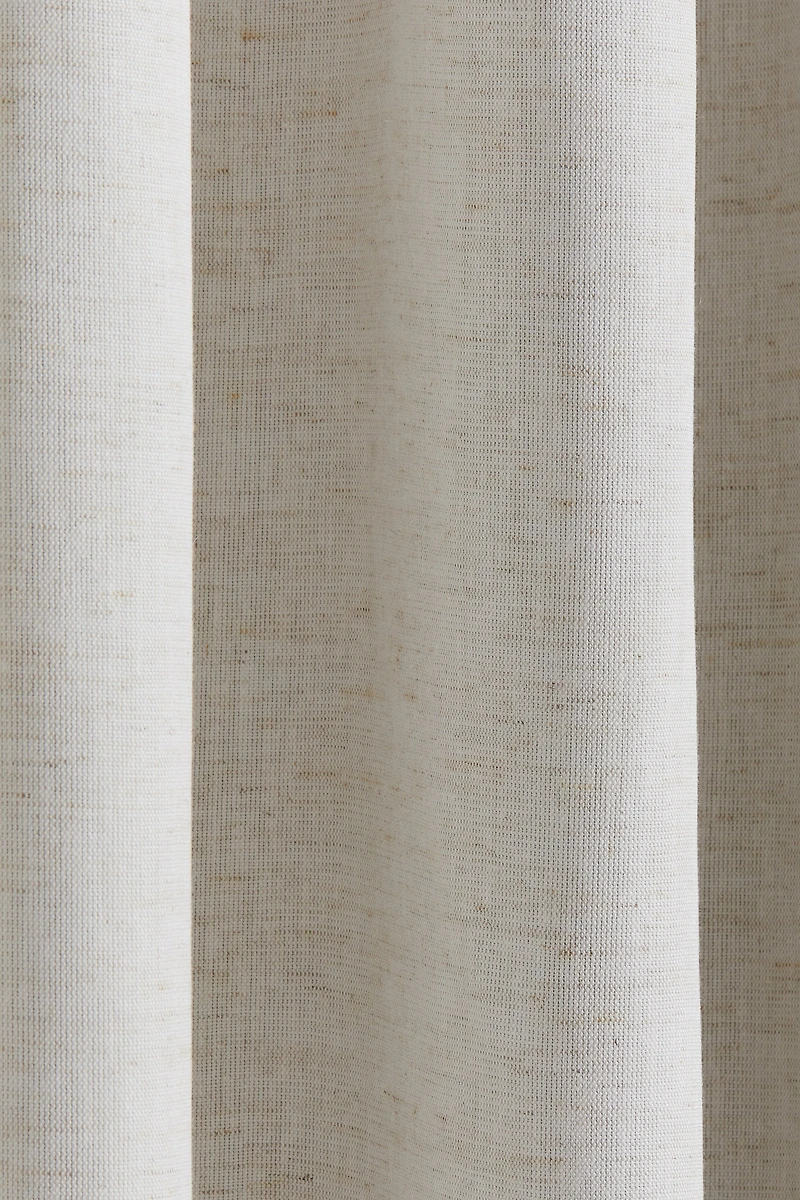 Lot de 1 large rideau occultant en lyocell mélangé