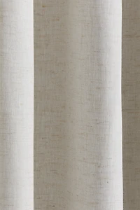 Lot de 1 large rideau occultant en lyocell mélangé