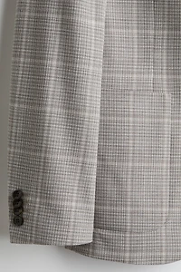 Regular-Fit Single-Breasted Jacket