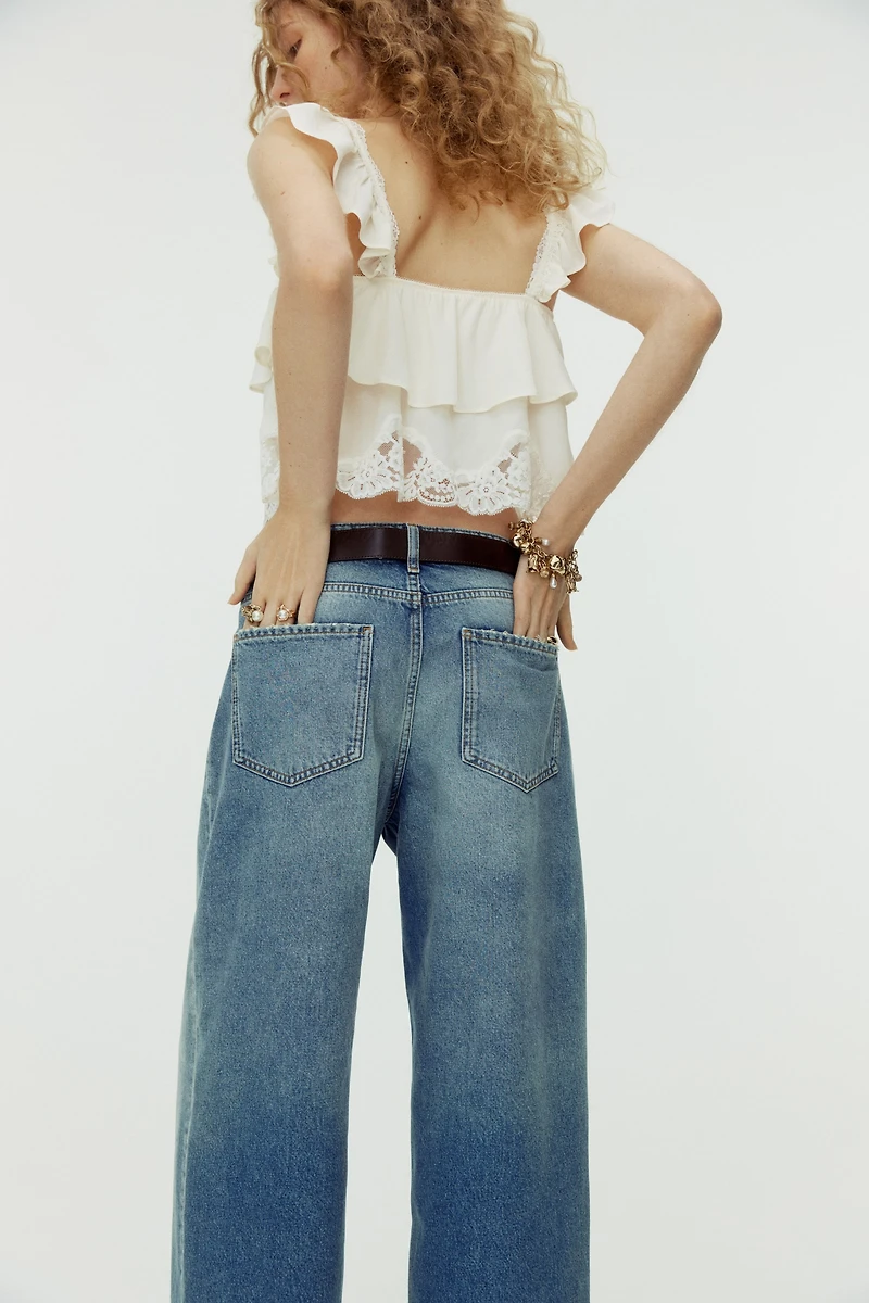 Baggy Regular Waist Jeans