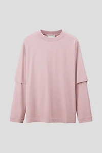 Layered Pima Cotton Shirt