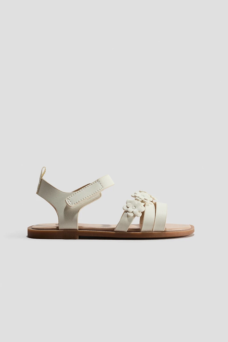 Appliquéd Sandals