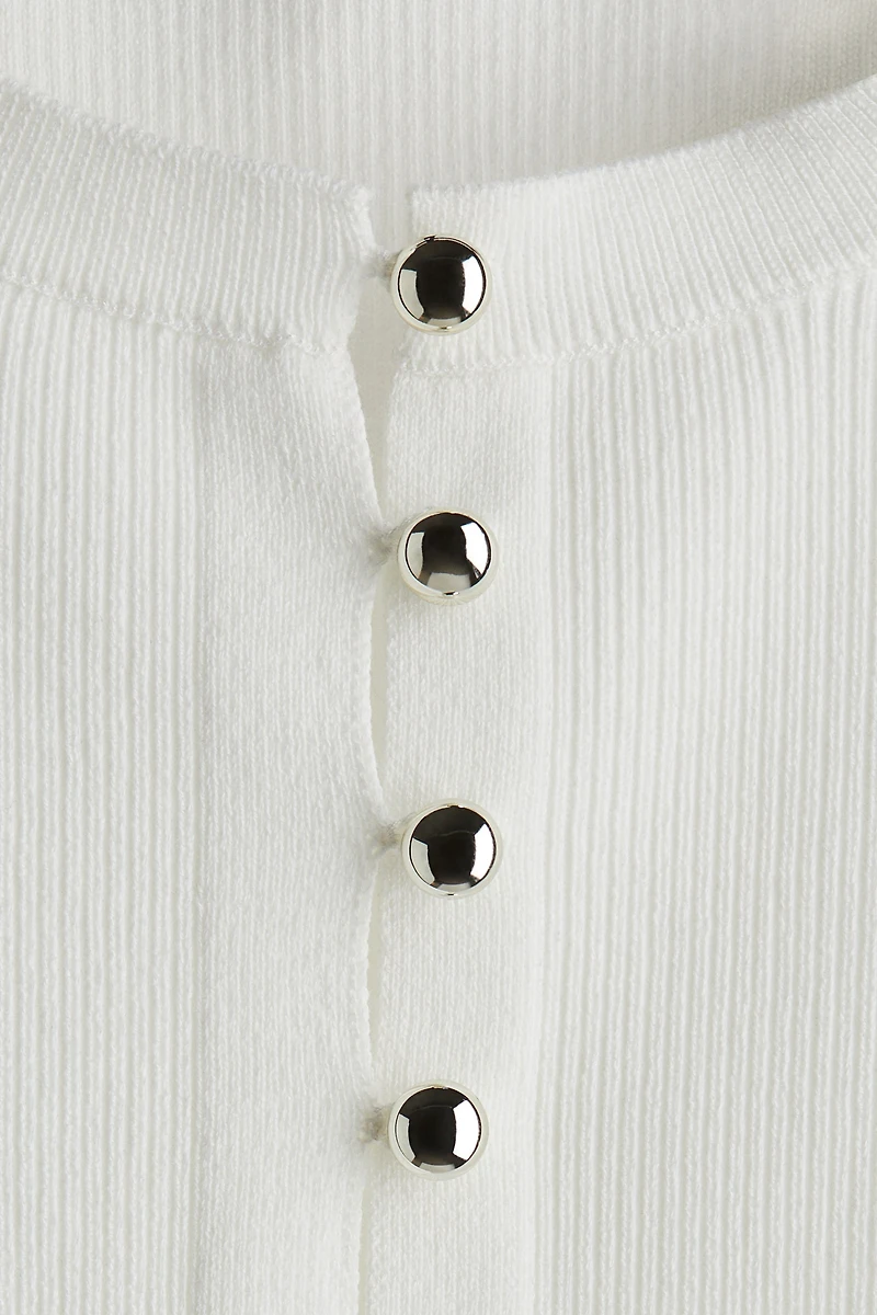 Ribbed Jersey Dress