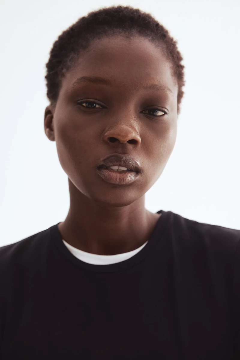 Fitted Microfiber T-shirt