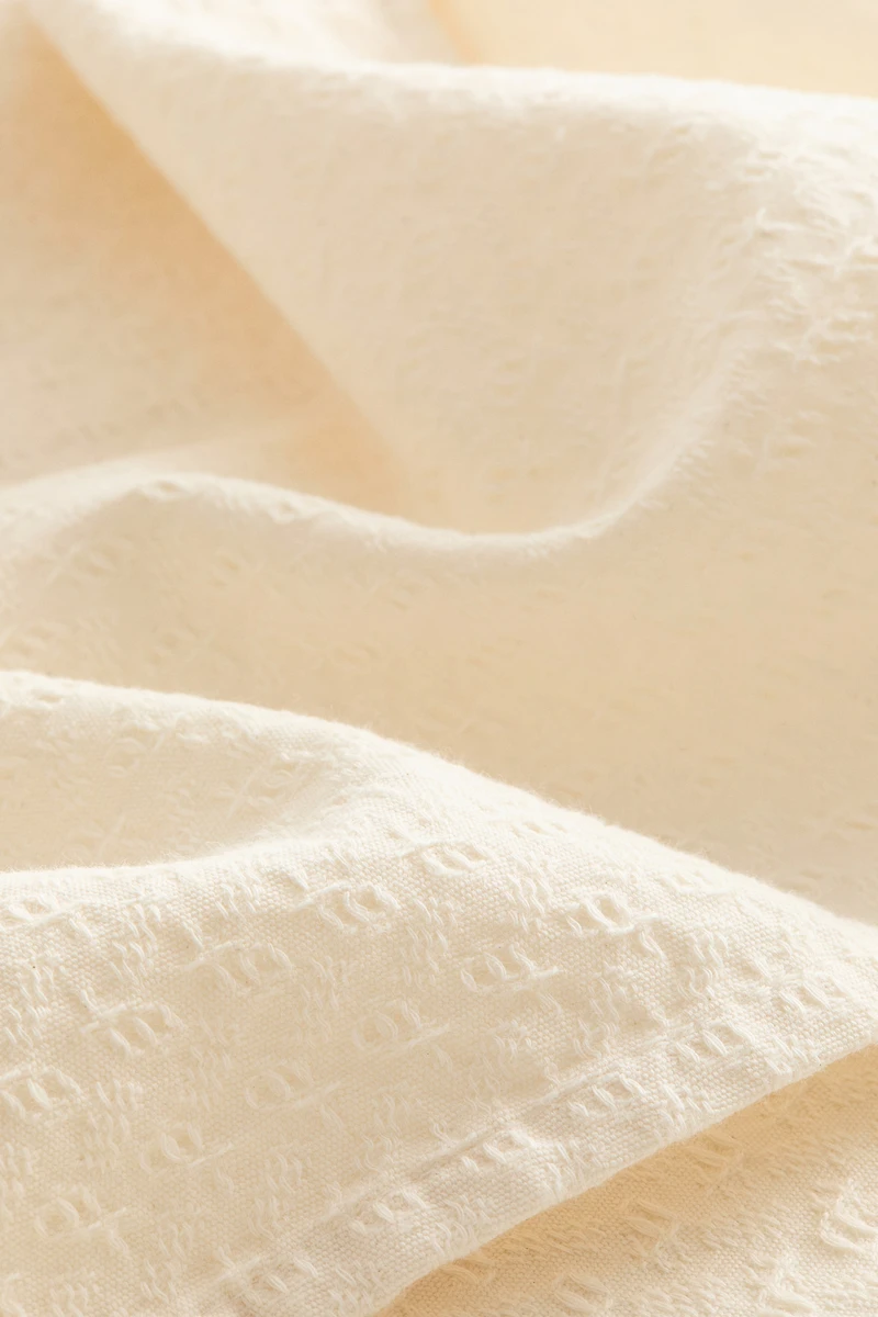 Lot de 2 linges à vaisselle en tissu jacquard