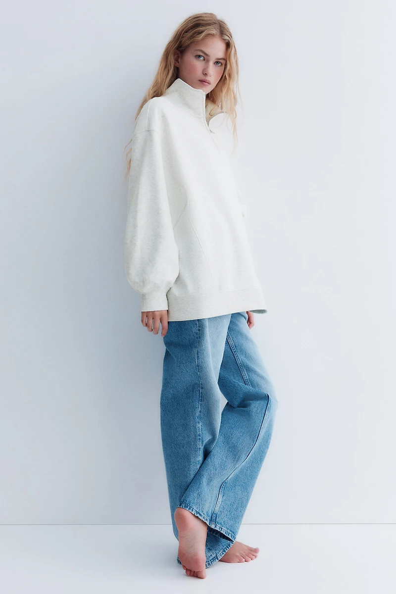 Chandail à col fermeture éclair