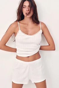 Cotton Pointelle Pajamas