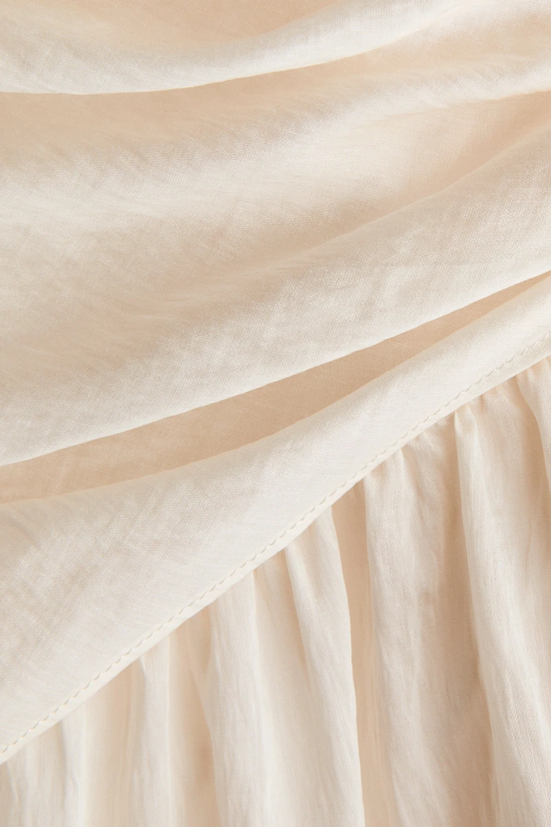 Draped Bandeau Dress