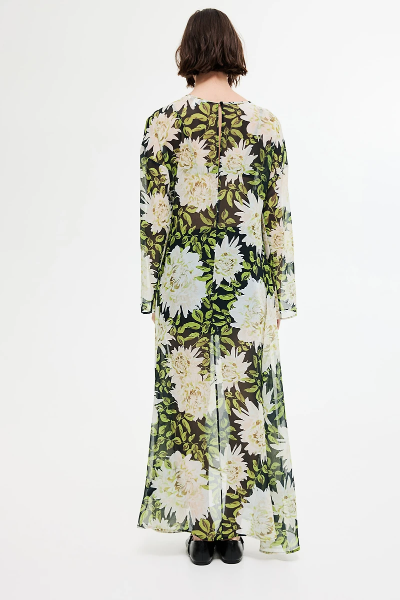Sheer Maxi Dress