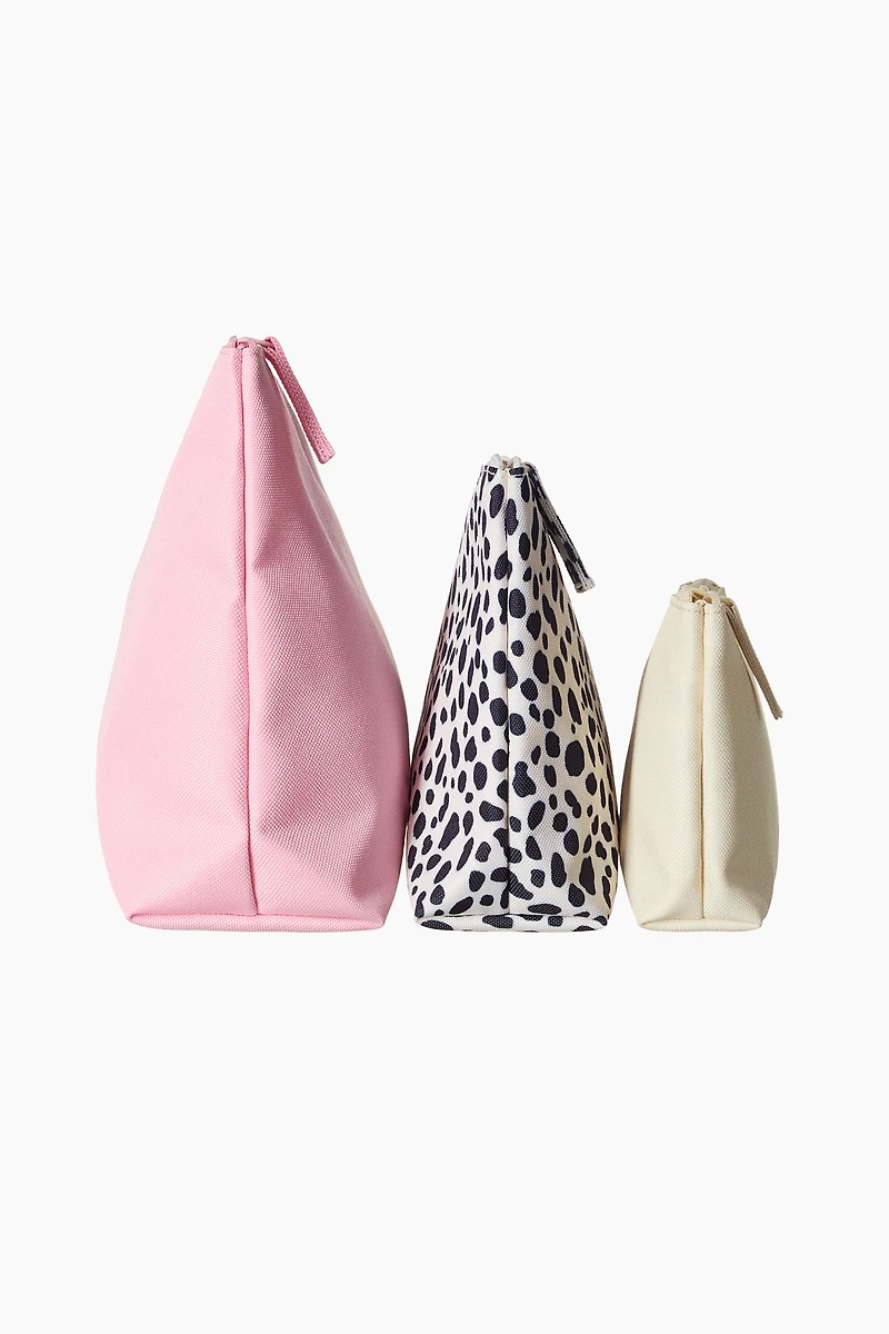 3-pack Toiletry Bags