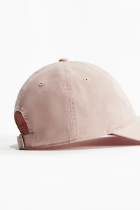 Embroidery-detail twill cap