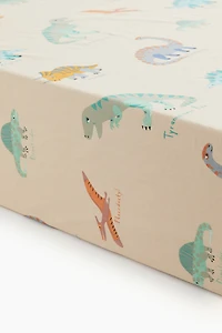 Patterned Cotton Fitted Sheet