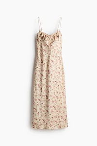 Robe à bretelles fines