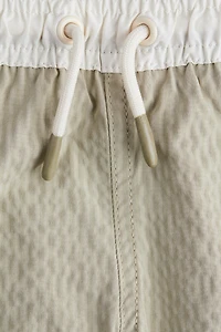 Seersucker Swim Shorts