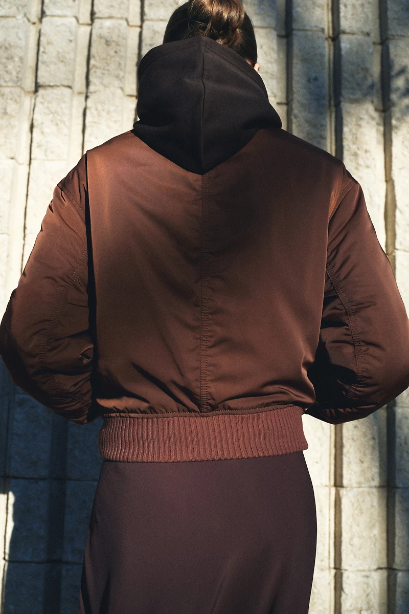 Padded Bomber Jacket