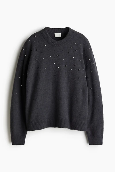 Embellished Sweater