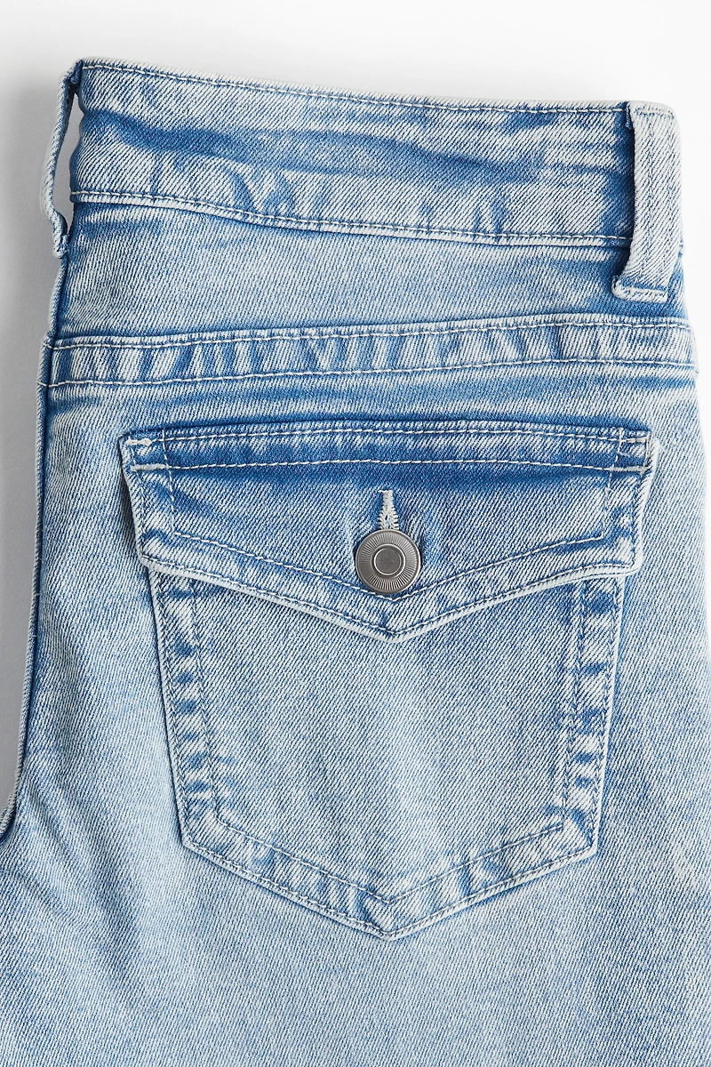 Flared Low Jeans