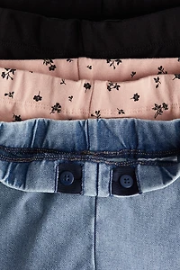 3-pack Cotton Leggings