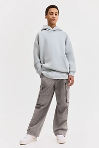Pantalon parachute en toile de coton