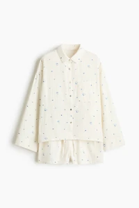 Pajama Shirt and Shorts