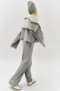Boat-Neck Sweatshirt