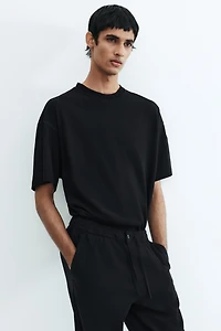 Regular-Fit Linen-Blend Pants