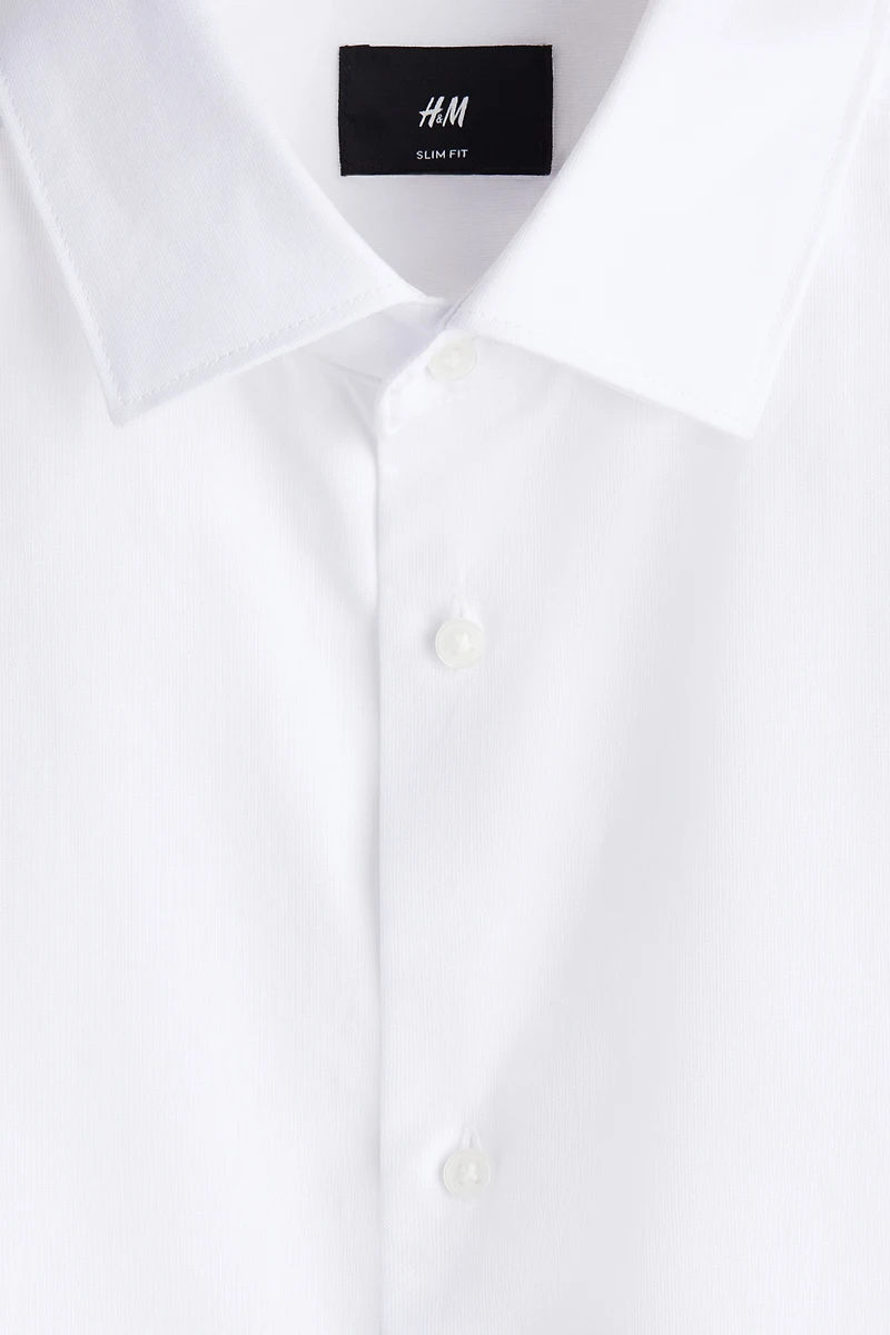 Chemise près du corps en coton