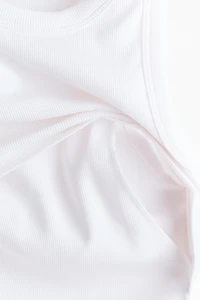 Camisole d'allaitement côtelé MAMA