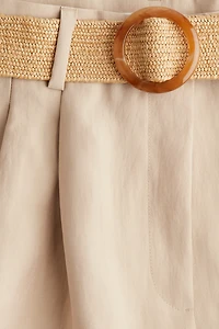 Belted Shorts