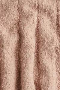 Pleated Bouclé-Knit Skirt
