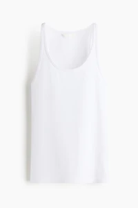 Débardeur en tricot côtelé