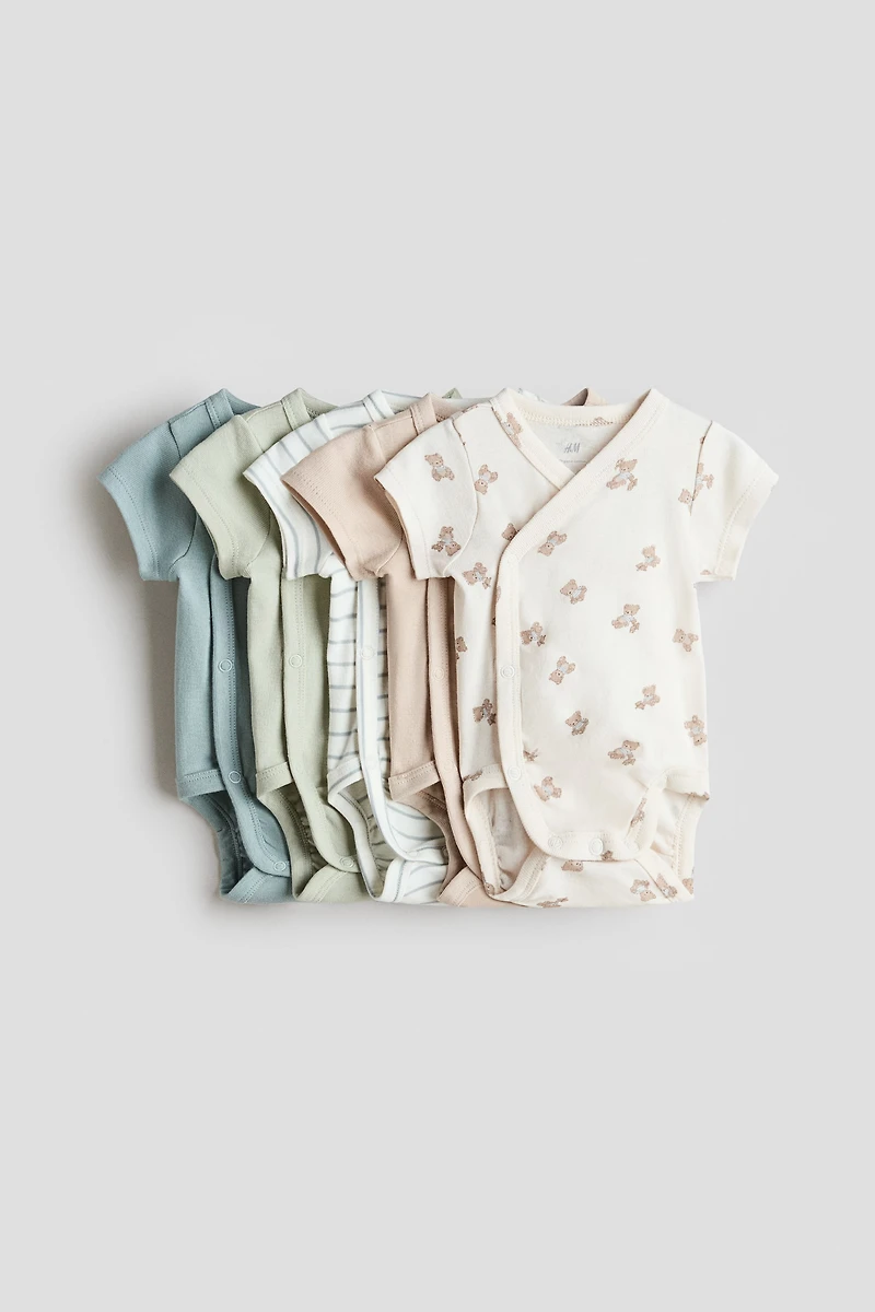 5-pack Cotton Bodysuits