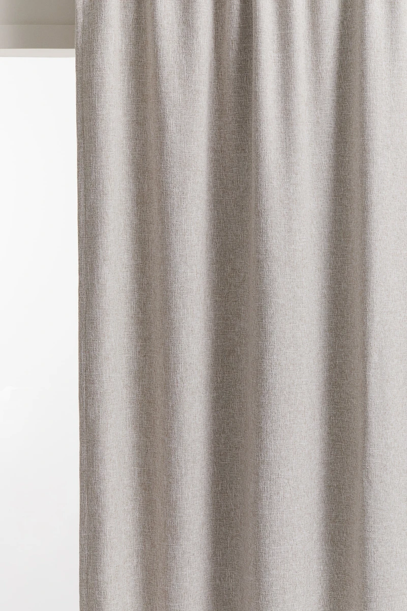 Single-pack Long Wide Blackout Curtain Panel