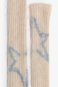Mohair-Blend Gloves